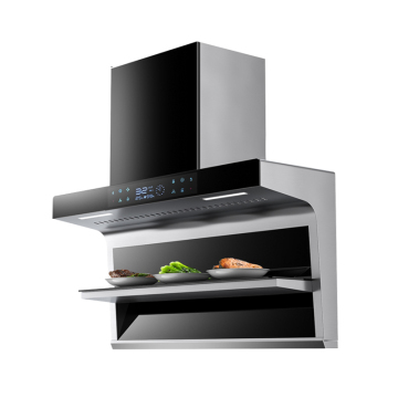 7-shape 900mm range hood  smart smoke extractor hood cooker chimney exhaust range hood  for kitchen