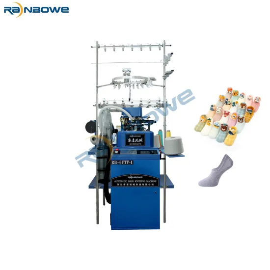3D-Printed Cartoon Baby Socks Knitting Machine Equipment in Zhejiang Province