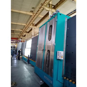 low-e double vertical glass washing drying equipment machine