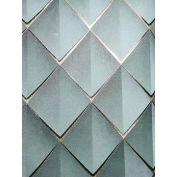 53cm Waterproof pvc modern geometrical design wallpaper