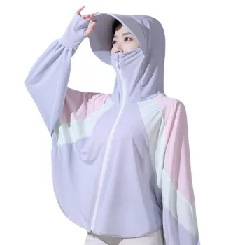 Hooded Sunscreen Clothing: Summer Thin Breathable Anti-Ultraviolet Blouse Jacket