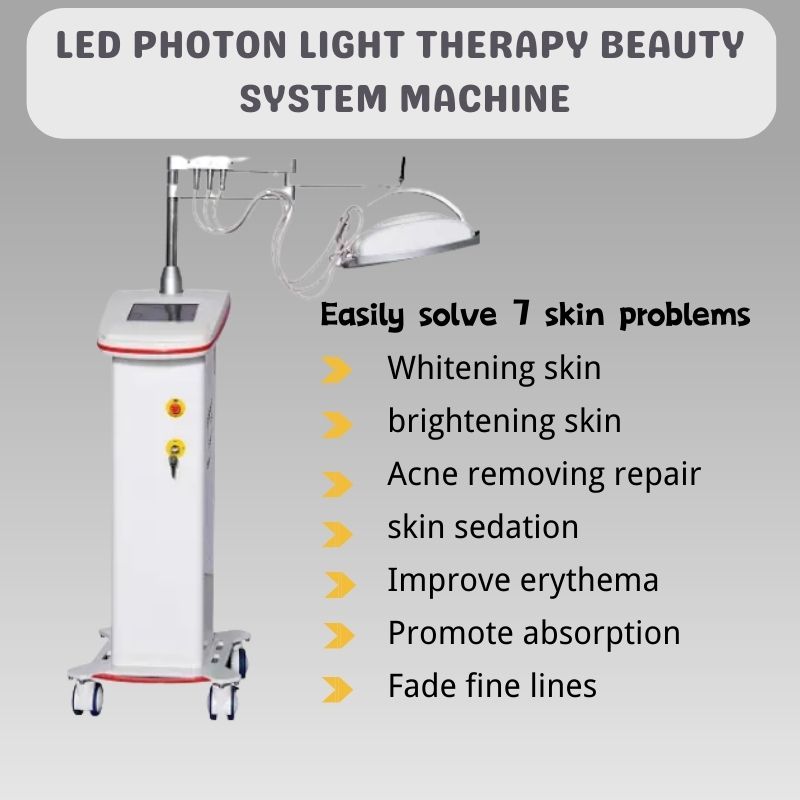 LED Photon Light Therapy Beauty Machine