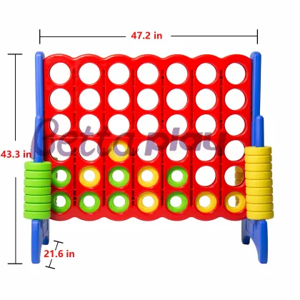 Bestselling Outdoor Play Toy: Connect Four Games in a Row - An Educational Backyard Chess for Kids