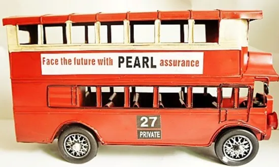 Metal Classic bus  Car toys