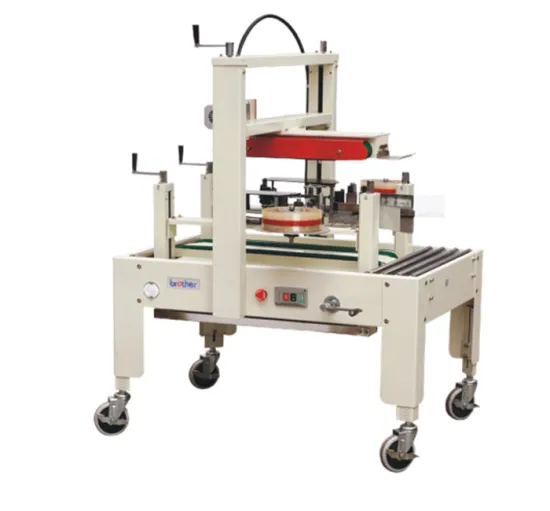 Brother Semi Automatic Side box Carton sealer Packaging