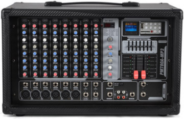 500watts 8-channel Powered Mixer Pm780a-mp3 