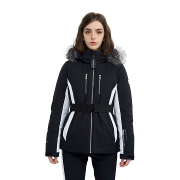 Best waterproof ski jacket Double Warm Hooded