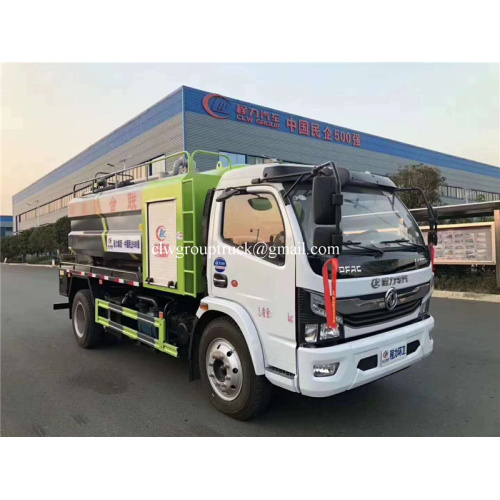 Camión de succión de aguas residuales de vacío de dragado a chorro Dongfeng 170hp