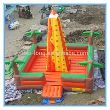 CE Approved outdoor inflatable climbing walls & inflatable sport wall for kids sale