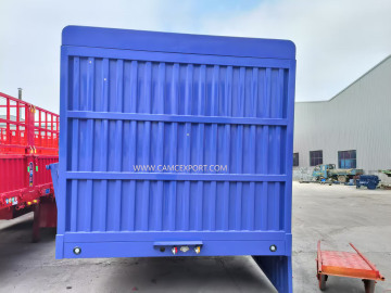 Four-axle Stake Cargo Semi-Trailer