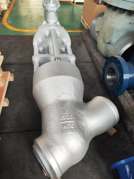 10inch 1500LB WC6 Y-Type Globe Valve