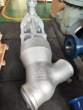 10inch 1500LB WC6 Y-Type Globe Valve