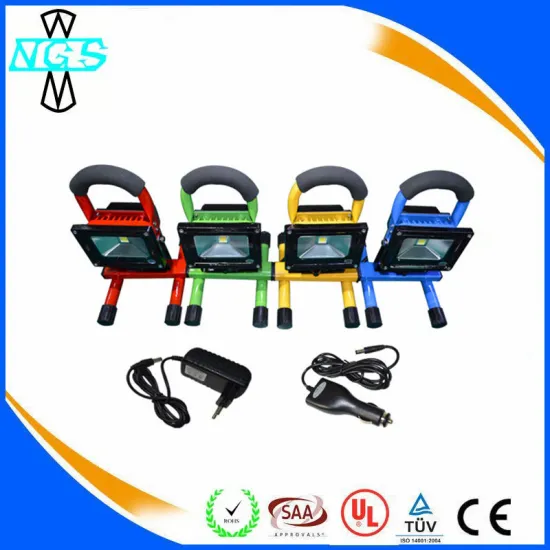 Potable LED Emergency Light Rechargeable Work Light Flood Light