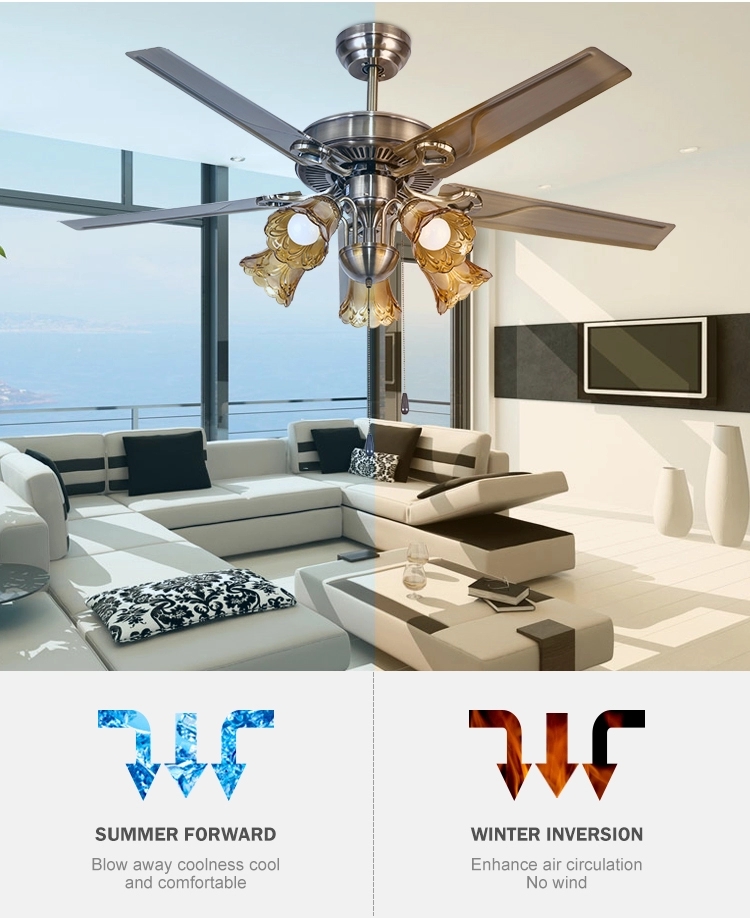 Hotel high grade special design ceilling fan light