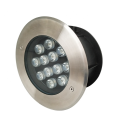 Luz led enterrada subterránea de acero inoxidable ip67