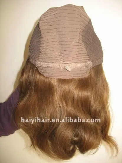 Natural Virgin Silk Top human hair Jewish Wigs