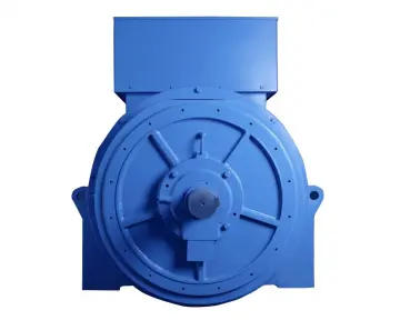 10500V High Voltage Double Bearing Generator