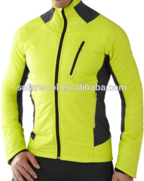 100% Merino Wool Sportsrwear With Chest Pocket For Men