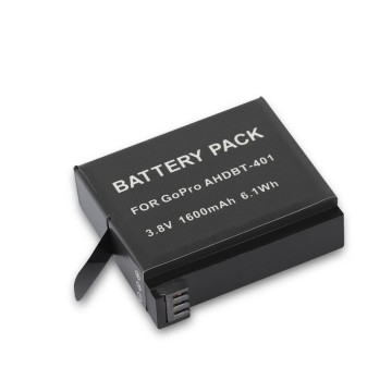 Pacco batteria per fotocamera Action per Camera Sport GoPro HD: Soluzione di alimentazione estesa AHDBT-401