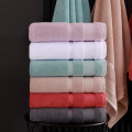 Wholesale 70x140cm Cotton White Towel for Bath Shower