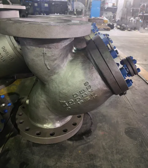 10" 300LB WCB Y-Strainer
