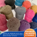 Topi Baseball Katun Polos Multiwarna
