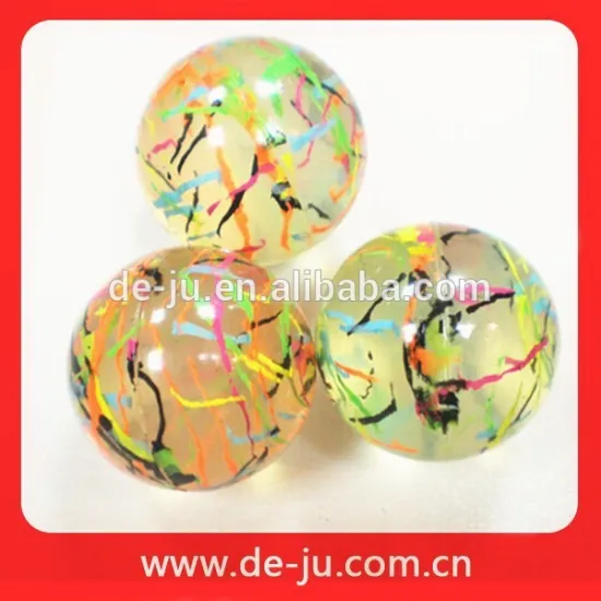 Wholesale Transparent Jumple Toy Chinese Balls Cheap Plastic Christmas Balls