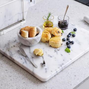 Marble Chopping Board & Tempering Plate: Premium Kitchen Accessories for Bakers and Chocolatiers