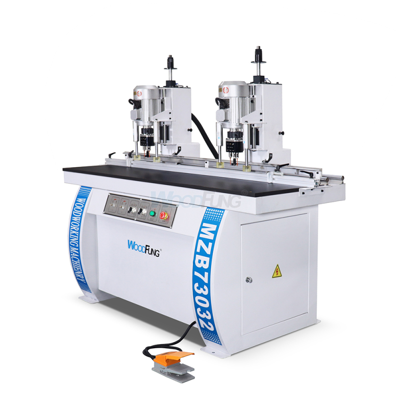 Double Head Wood Drill Machine: Boring and Drilling Machine for Hinge Holes - Woodworking Equipment for Sale