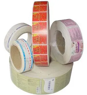 barcode labels/adhesive Jewelry label