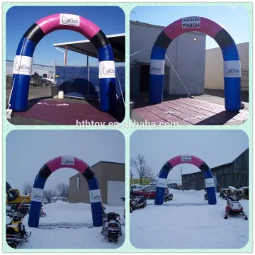 Popular inflatable start finish banners arch for sale