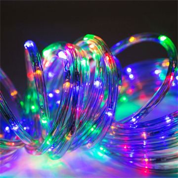 IP66 Outdoor 110V/220V Bright Flexible Round LED Rope Light