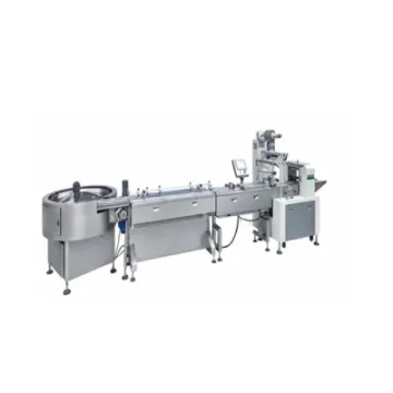 Automatic Food Bakery Biscuit Feeding and Packing Machine/ Flow Pack Packaging Machine