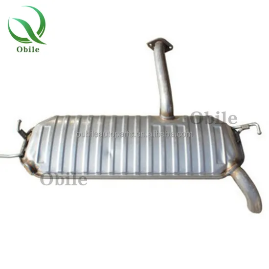 Factory Sale Rear Exhaust Silencer Muffler for Hyundai Tucson 2013 with Single Outlet Pipe