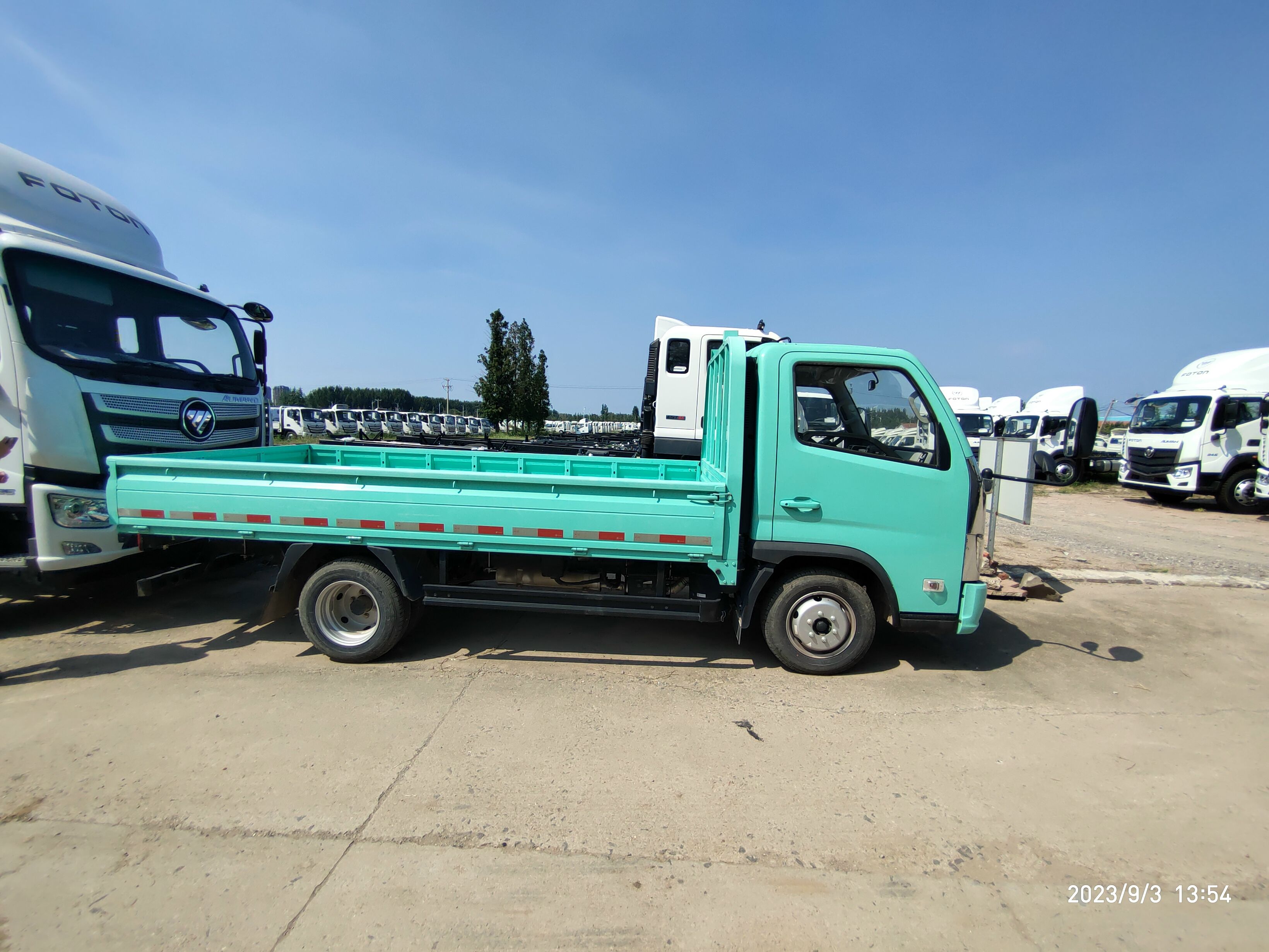 Specialized Mini Truck for Hazardous Material Transport