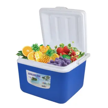 13L Outdoor Incubator Portable Food Storage Box Car Cold Box Fishing Box Cooler Fridge Box For Travel