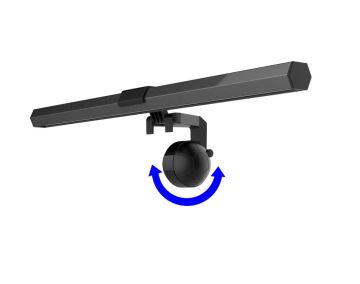 E-Reading LED Task Lamp with Auto-Dimming for Computer Monitor Eye Care