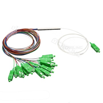 1X32 Mini Tube SC APC UPC Fiber Optic PLC Splitter