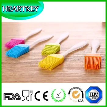 Silicone Pastry Basting Grill Oil Brush with Solid Core