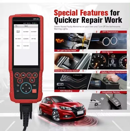 X431 CRP429 Full Systems OBDII Code Reader Diagnostic Tool