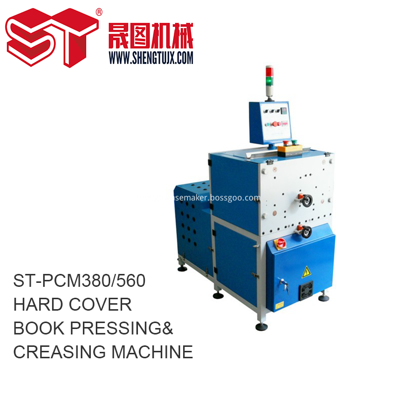 Hard Cover Book Pressing Creasing Machine