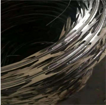 Easy Installation Galvanized Blade Razor Barbed Wire
