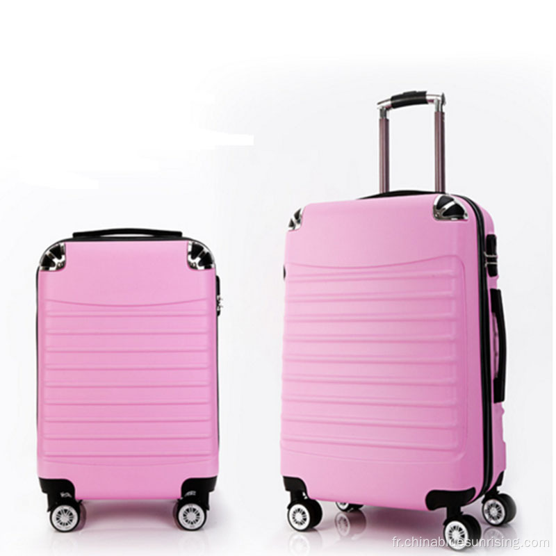 20 valises en PC ultra léger en ABS de 24 pouces