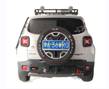 Manx4 Rear Tyre Bracket Wheel Holder for Jeep Renegade