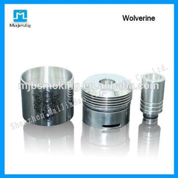 wholesale mechanical mod atomizer SS rda atomizer wolverine atomizer