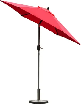 6 Ribs Outdoor Patio Umbrella: Factory Direct Garden Parasol Sunshade