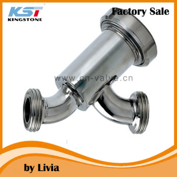 Sanitary Stainless Steel Y type Strainer