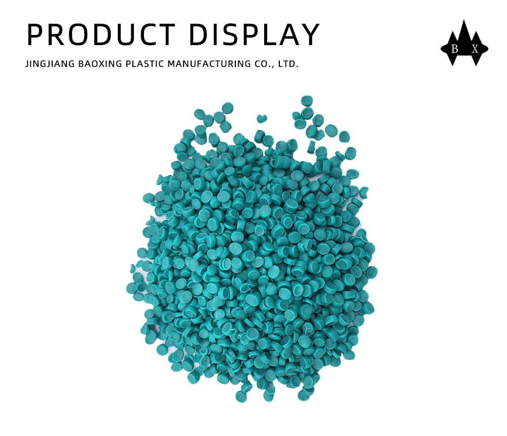 IMG_5563 Teal PVC Plastic Granules for Cable Sheath X