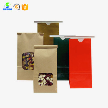 Disposable kraft food bag
