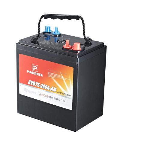 6V 280AH Batterie de mobilité de la mobilité acide du plomb à cycle profond